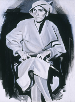 Painting of Ruby Bates