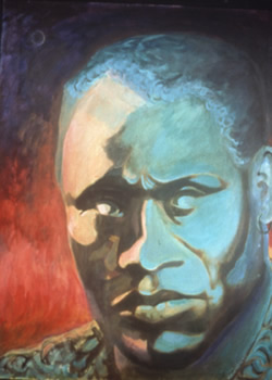 Painting of Paul Robeson as Othello