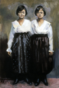 Painting of Twins